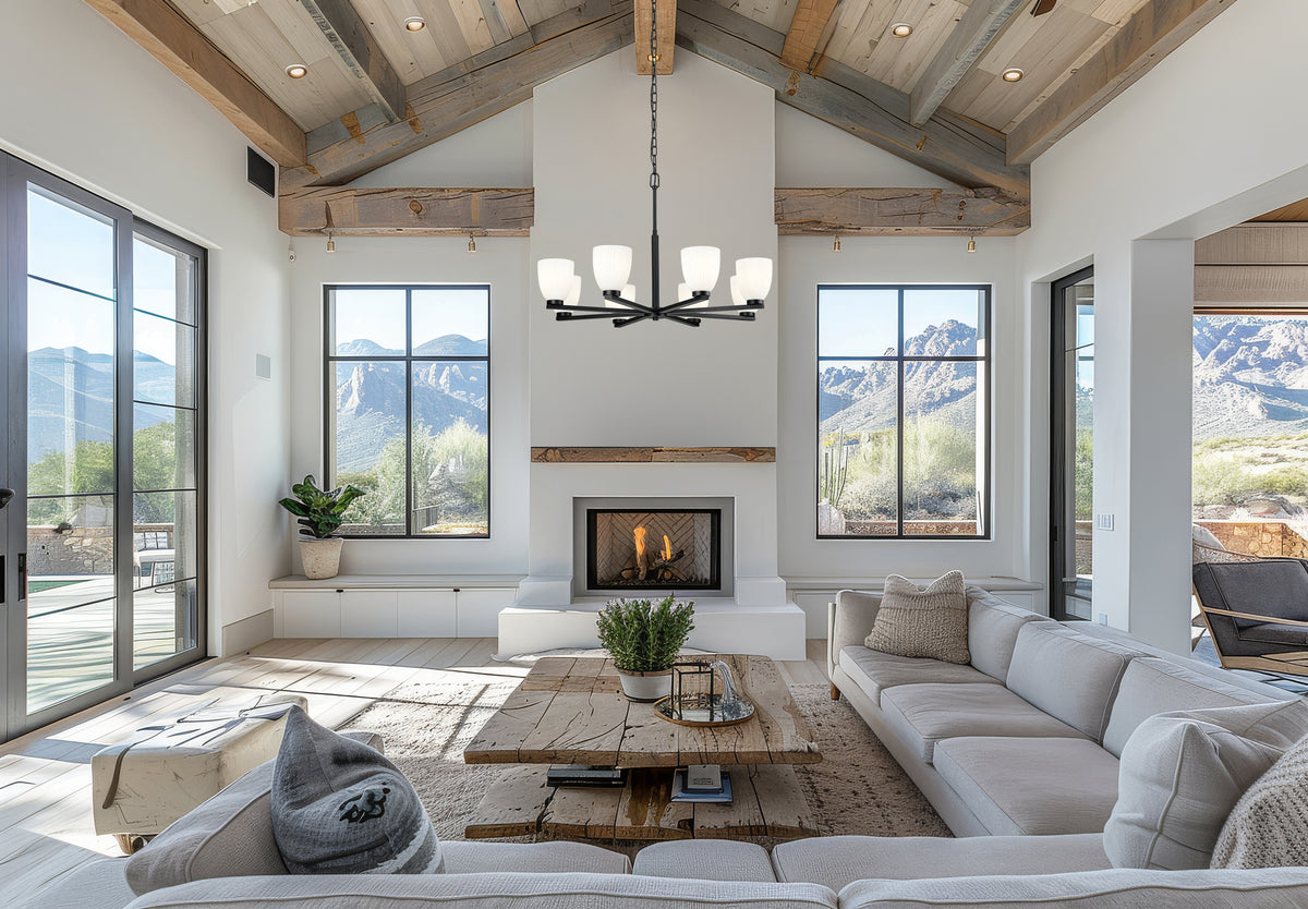 Naya 8 Light Chandelier