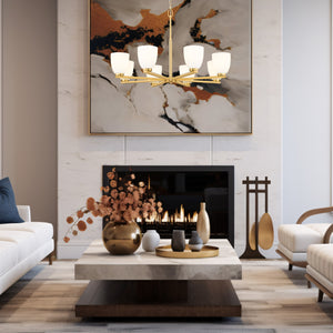 Naya 8 Light Chandelier