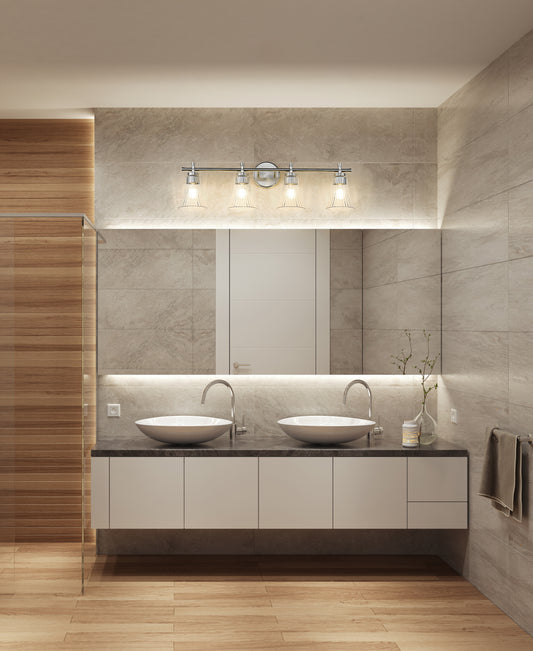 Belle 4 Light Vanity