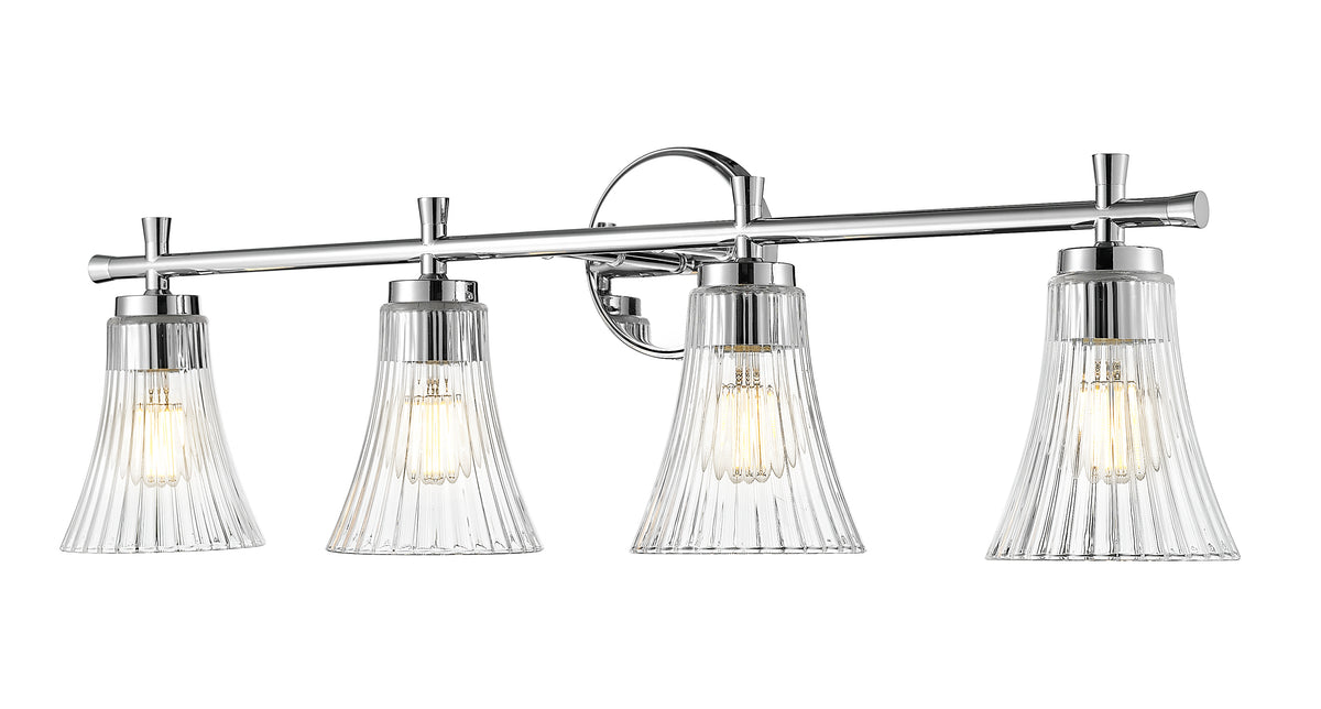 Belle 4 Light Vanity