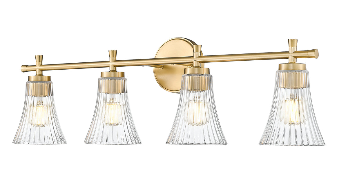 Belle 4 Light Vanity