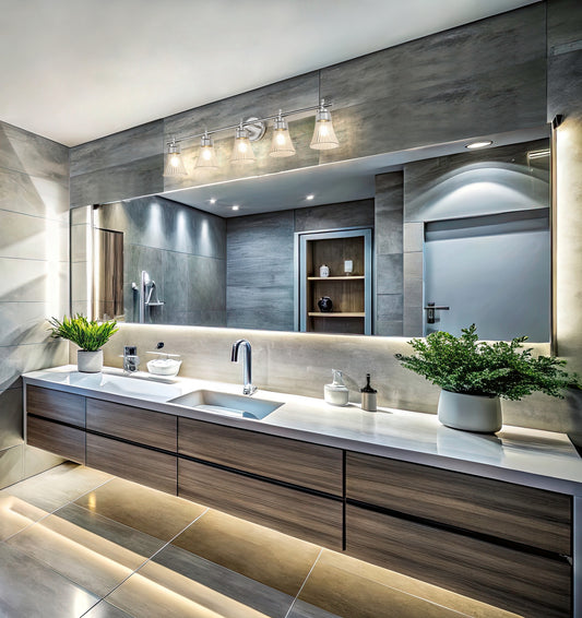 Belle 5 Light Vanity