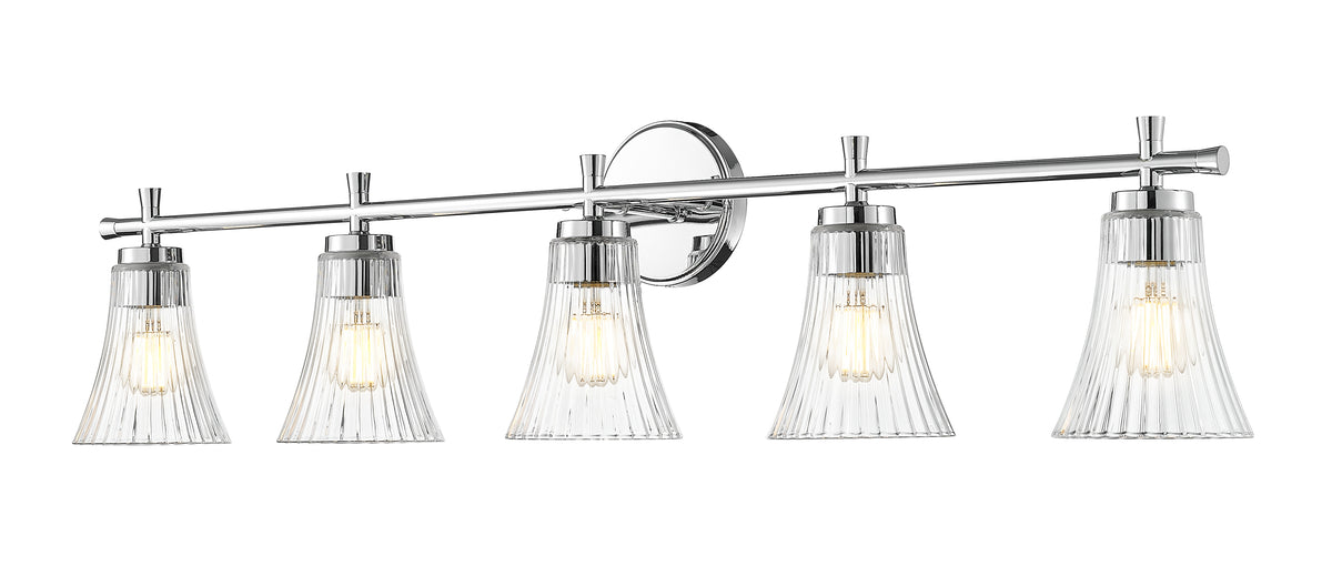 Belle 5 Light Vanity