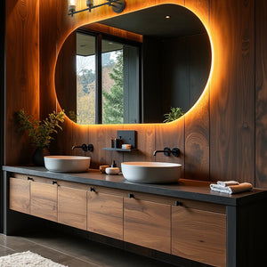 Belle 5 Light Vanity