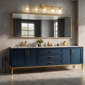 Belle 5 Light Vanity