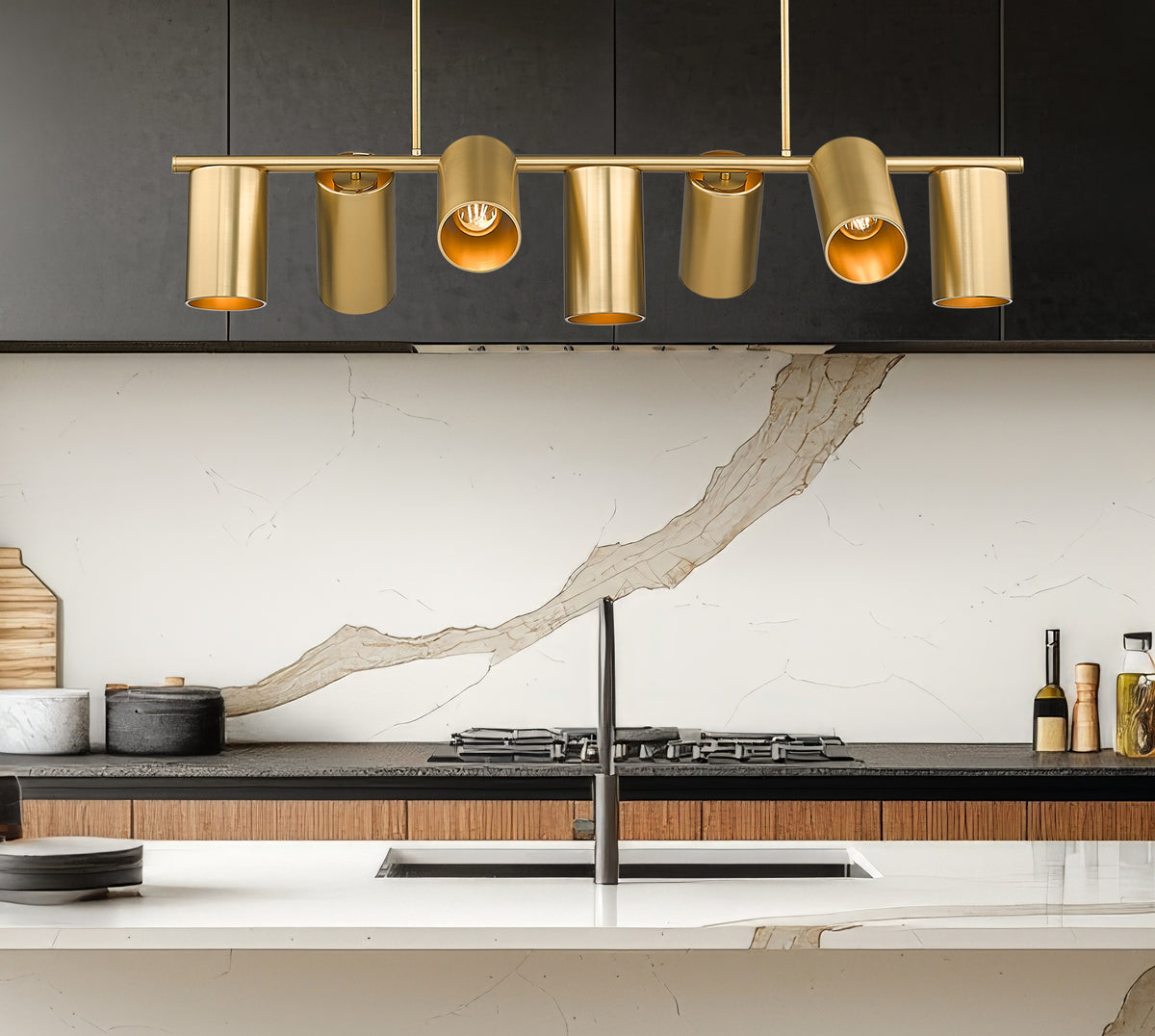 Lumina 7 Light Linear Chandelier