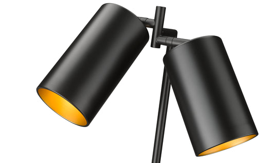 Lumina 2 Light Table Lamp 2 x 60W - Medium
