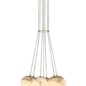 Kepler 7-Light 18" Integrated LED Multi Drop Chandelier