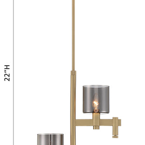 Decato 2-Light 22" Pendant Chandelier