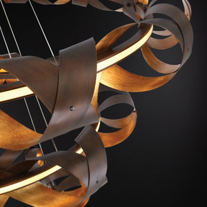 Banderia 3-Tiers 3-Light 44" Integrated LED Grand Chandelier