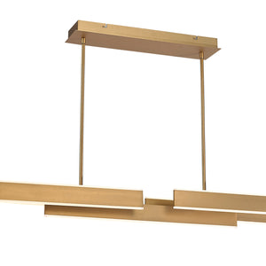 Cameno 55" Integrated LED Linear Chandelier