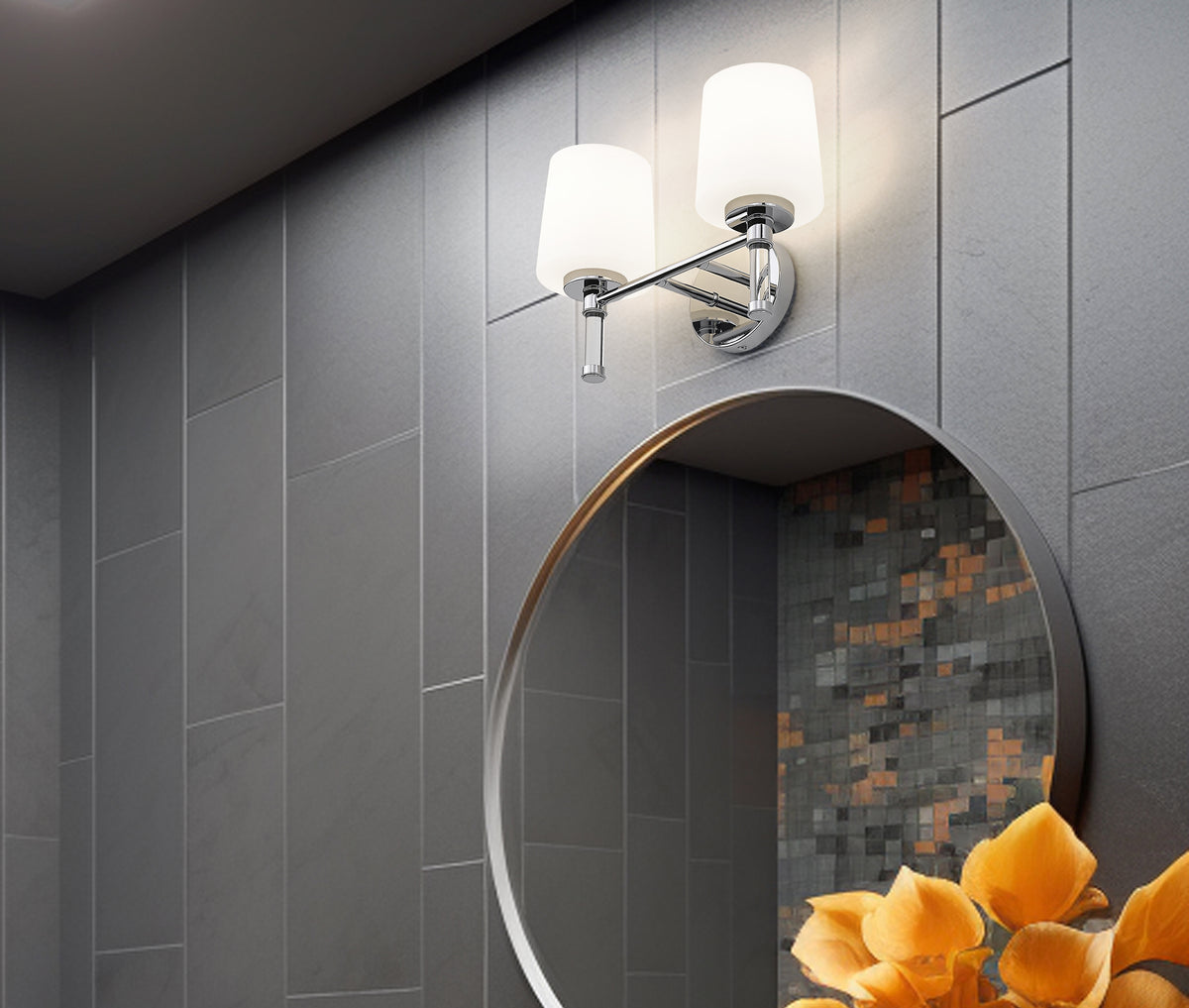 Henri 2 Light Vanity 2 x 100W - Medium
