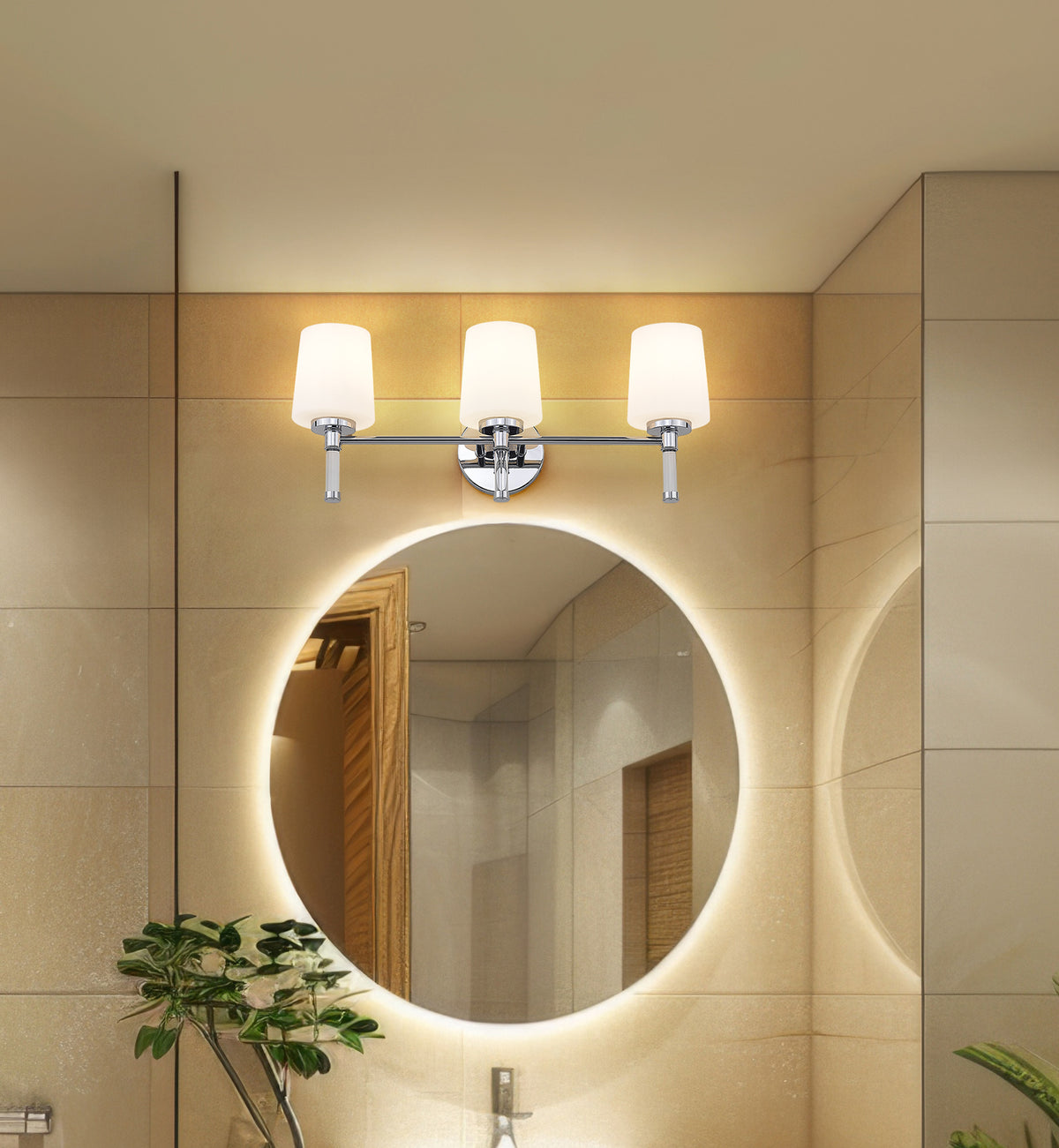 Henri 3 Light Vanity 3 x 100W - Medium