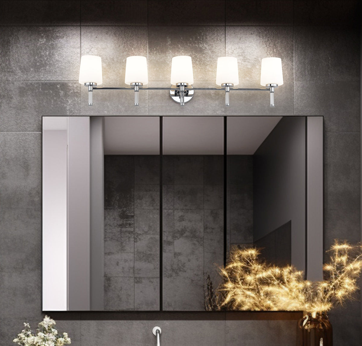 Henri 5 Light Vanity 5 x 100W - Medium