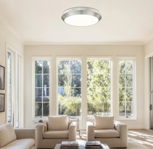 Quasars 1 Light Flush Mount