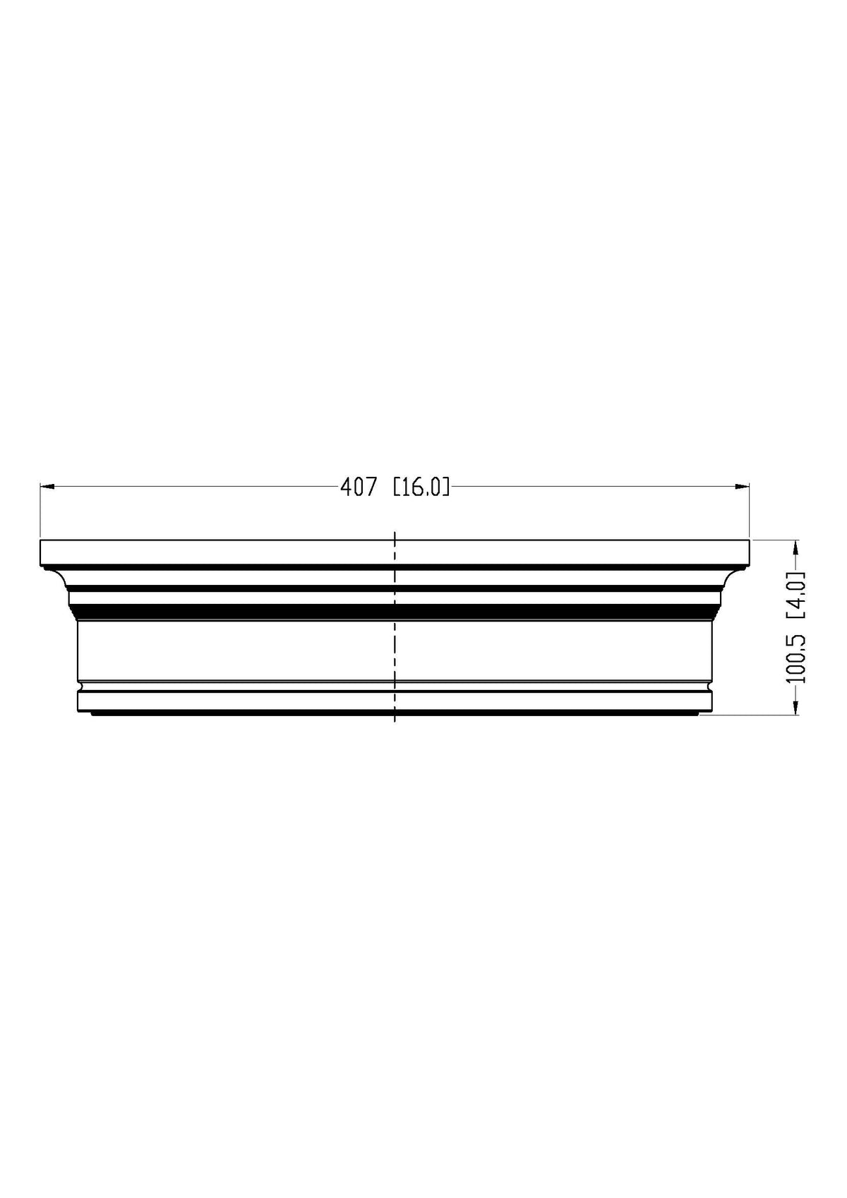 Bentley 16-in Flush Mount