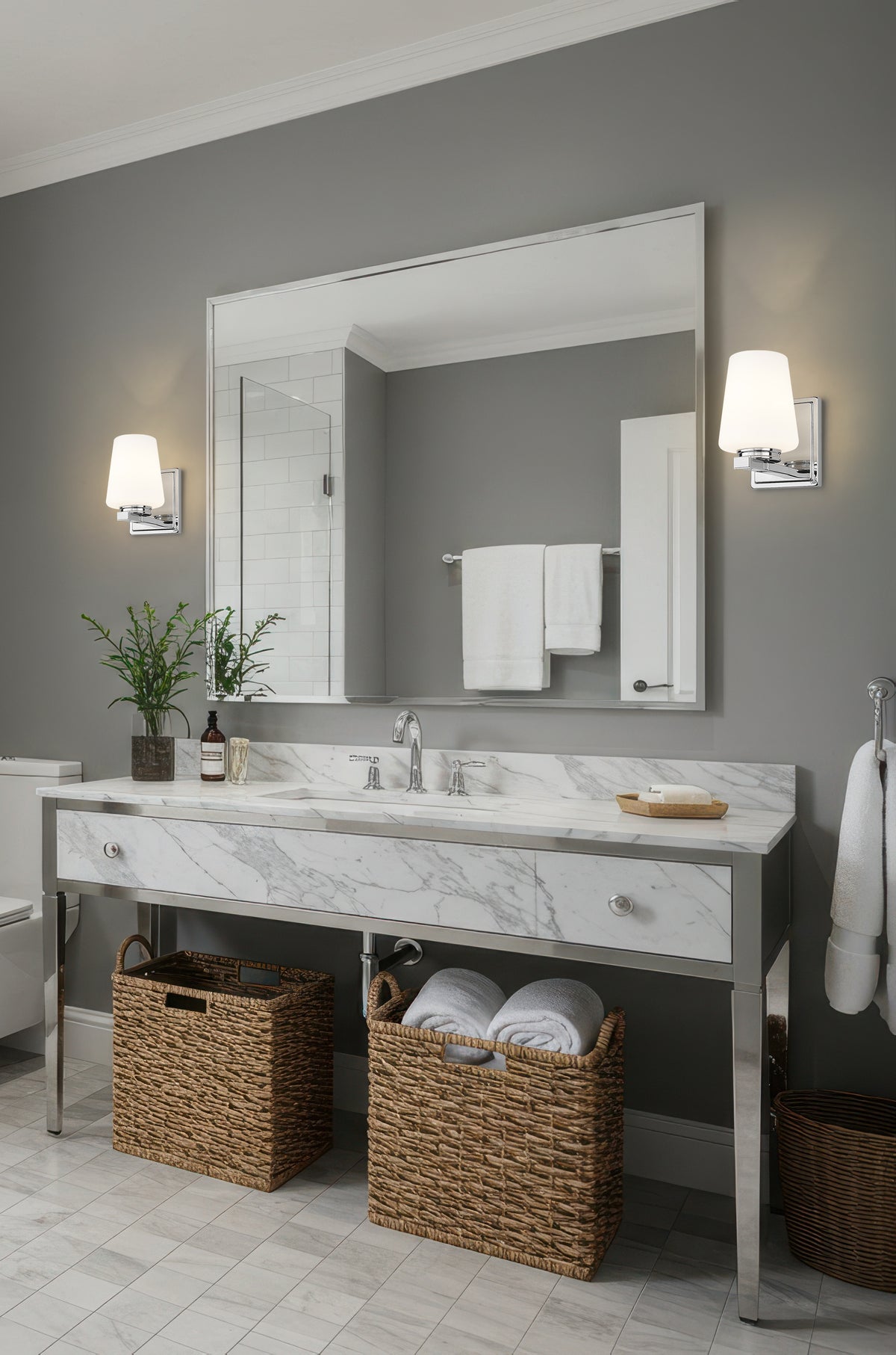Nextra 1 Light Wall Sconce 1 x 100W - Medium
