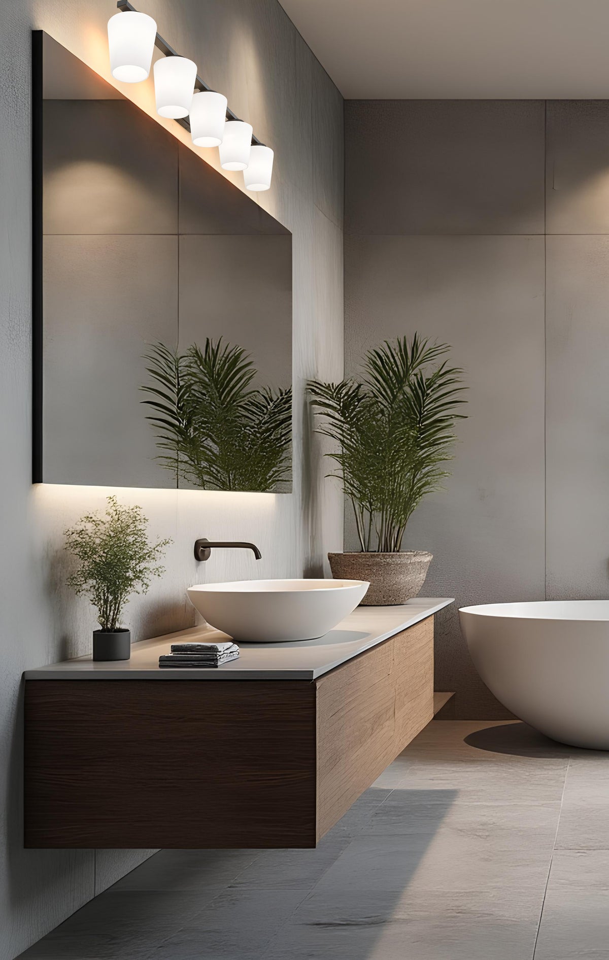 Nextra 5 Light Vanity 5 x 100W - Medium