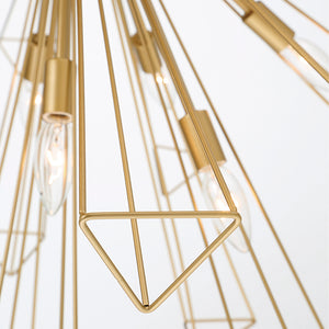 Dendelio 13-Light 30" Pendant Chandelier