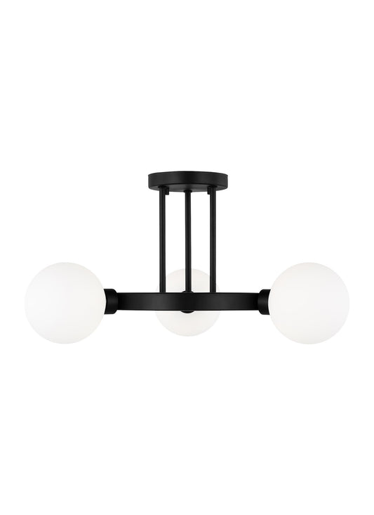 Clybourn Three Light Semi-Flush Mount