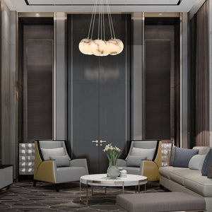 Kepler 7-Light 18" Integrated LED Multi Drop Chandelier