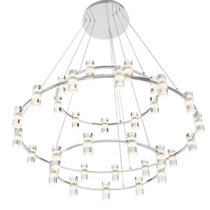 Netto 3-Tiers 33-Light 41" Integrated LED Grand Chandelier