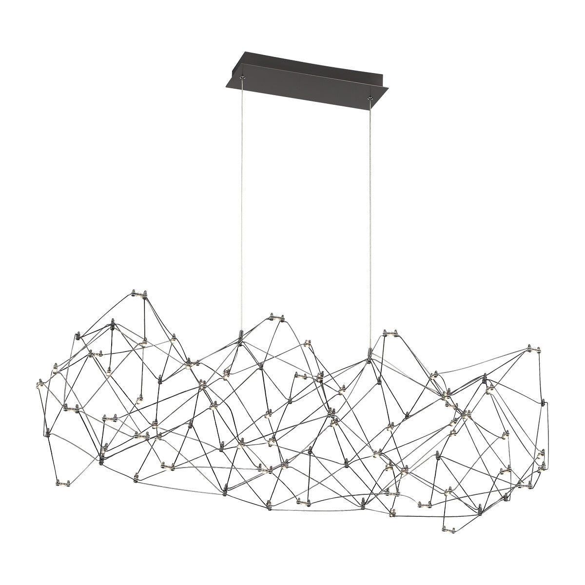 Leonardelli 49" Integrated LED Linear Chandelier