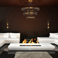 Banderia 3-Tiers 3-Light 44" Integrated LED Grand Chandelier