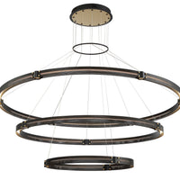 Admiral 3-Tiers 3-Light 62" Integrated LED Grand Chandelier