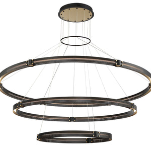 Admiral 3-Tiers 3-Light 62" Integrated LED Grand Chandelier