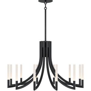 Olette 12-Light 36" Integrated LED Chandelier
