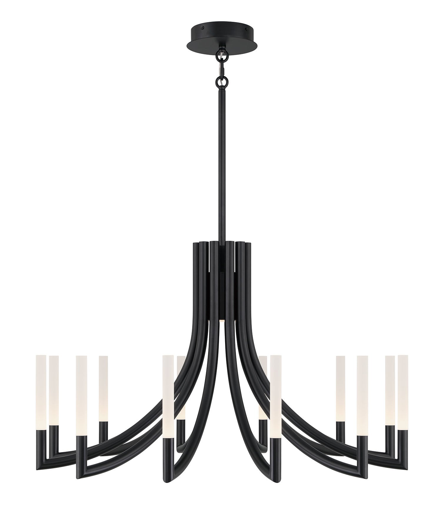Olette 12-Light 36" Integrated LED Chandelier