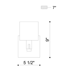 Decato 9" Wall Sconce