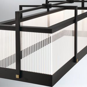 Tye 41" Integrated LED Linear Chandelier
