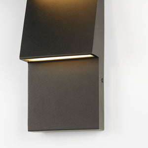 Nanton 2-Light 19" Integrated LED Outdoor Wall Sconce