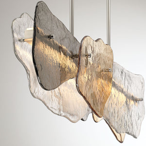Grotto 58" Integrated LED Linear Chandelier