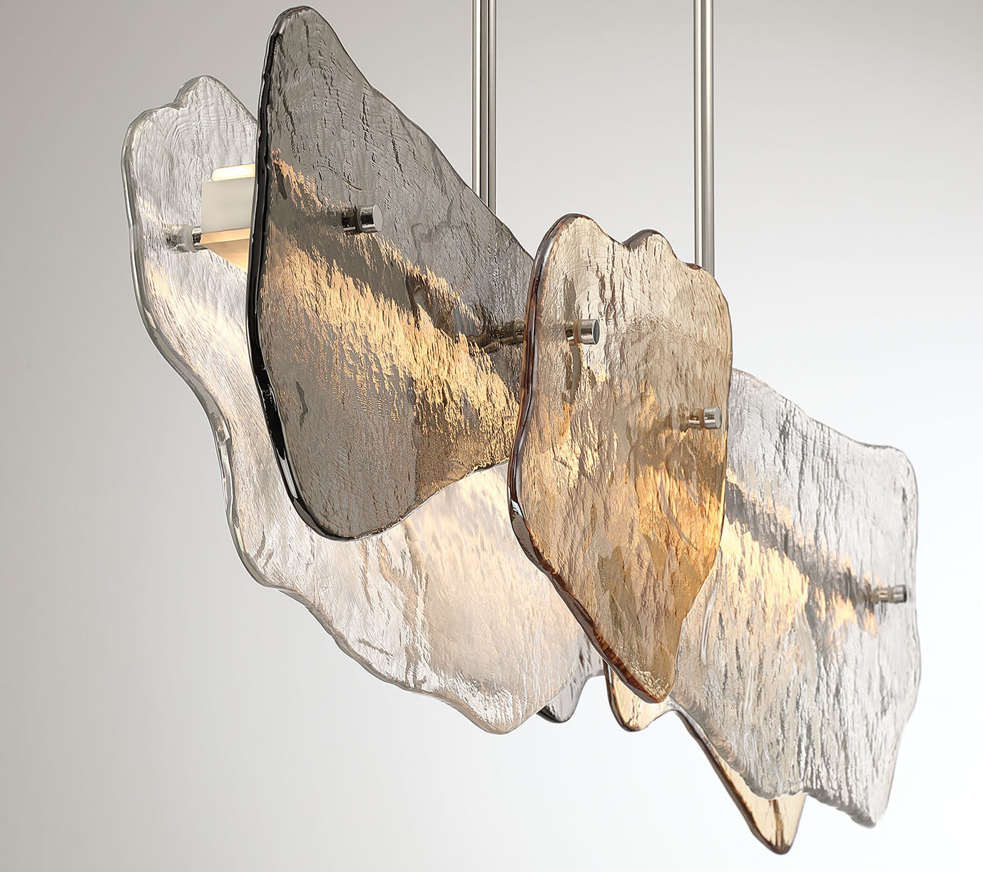 Grotto 58" Integrated LED Linear Chandelier