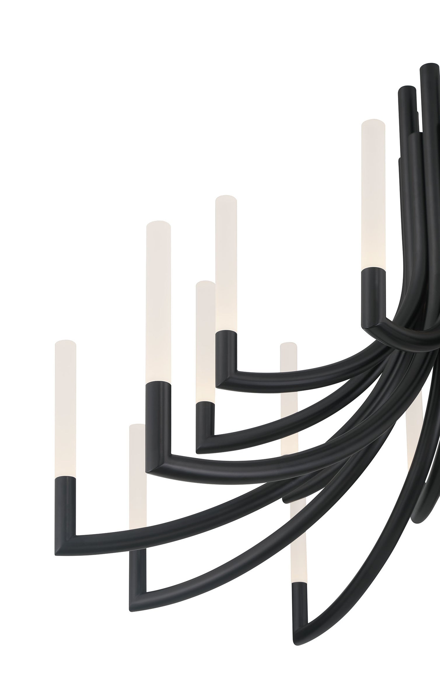 Olette 2-Tiers 20-Light 42" Integrated LED Grand Chandelier