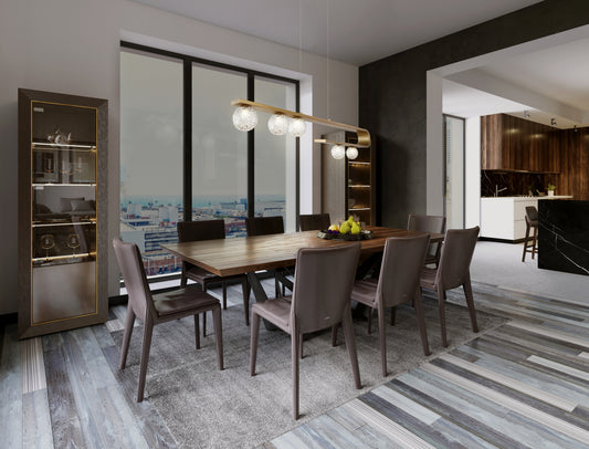 Phillimore 3-Light 32" Integrated LED Linear Chandelier