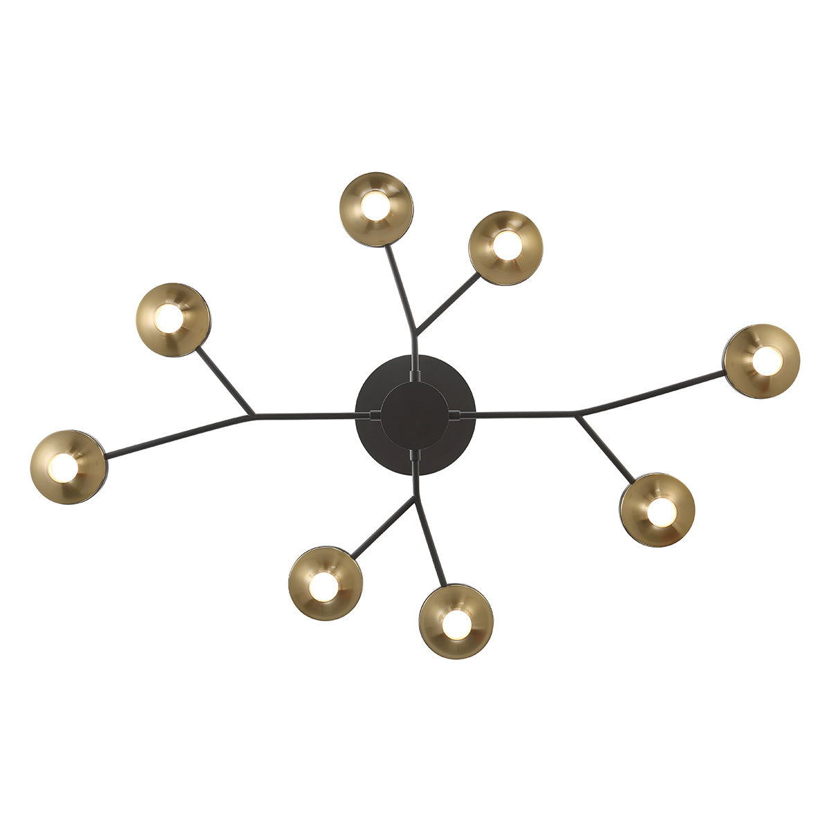 Torcia 8-Light 36" Integrated LED Linear Chandelier