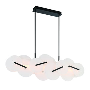 Nuvola 56" Integrated LED Linear Chandelier