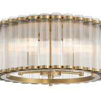 Glasbury 5-Light 18" Flush Mount