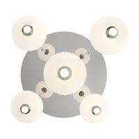 Palmas 5-Light 24" Integrated LED Multi Drop Chandelier