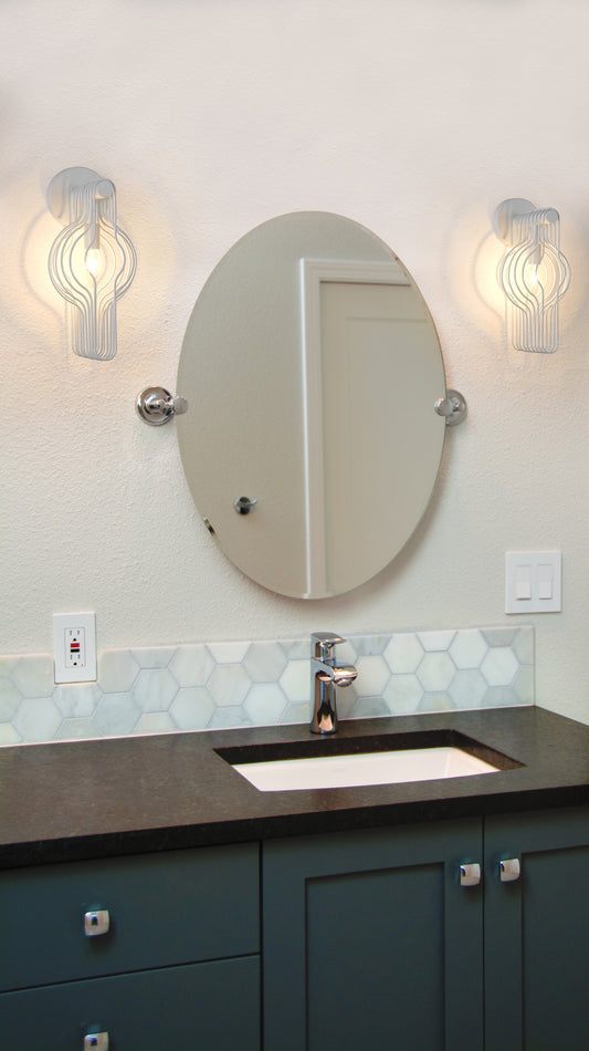 Contour 1 Light Wall Sconce 1 x 60W - Candelabra