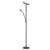 Modern 73-in Torchiere w/ reading arm