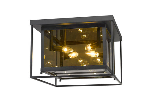 Infinity 4 Light Flush Mount 4 x 60W - Candelabra