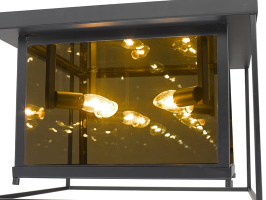 Infinity 4 Light Flush Mount 4 x 60W - Candelabra
