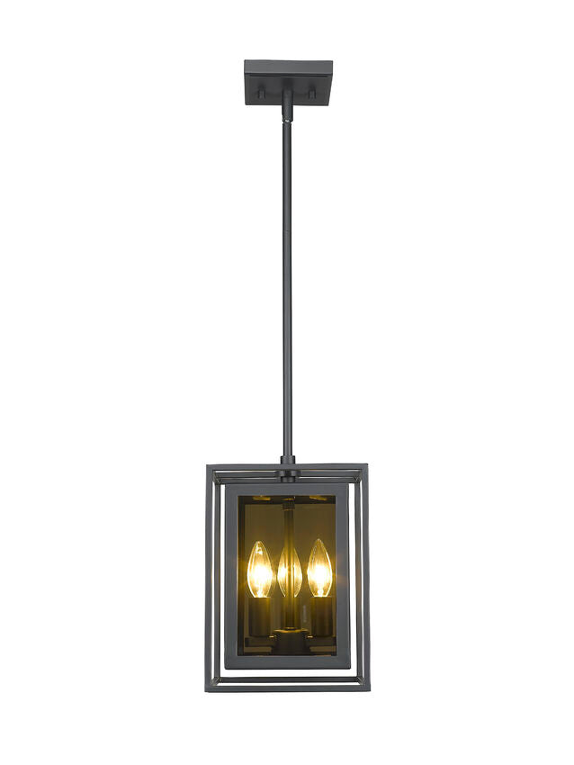 Infinity 3 Light Pendant 3 x 60W - Candelabra