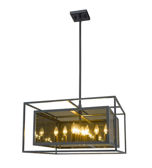 Infinity 12 Light Chandelier 12 x 60W - Candelabra