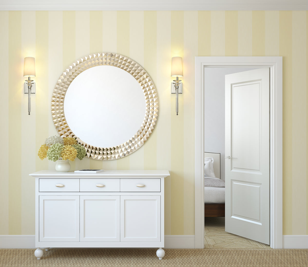 Ava 1 Light Wall Sconce 1 x 60W - Candelabra